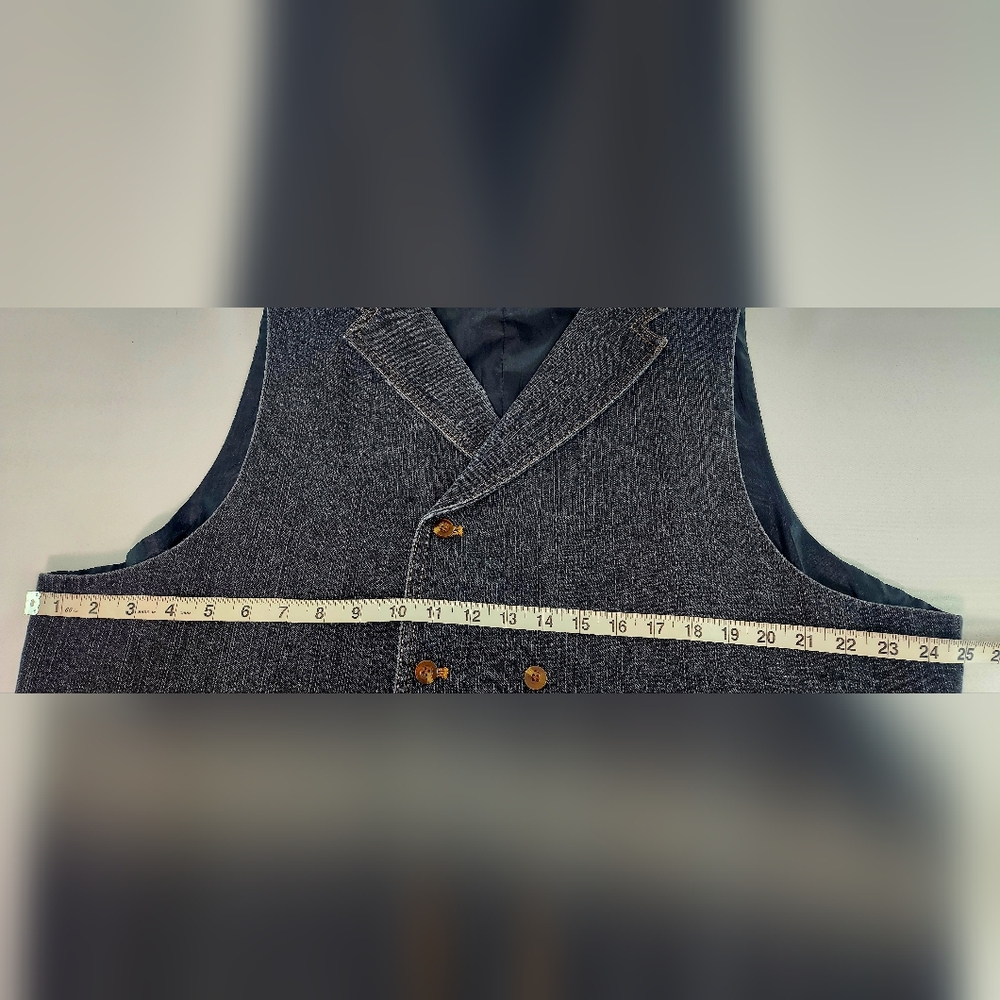 Vittorio St. Angelo Button-Down Vest - image 7